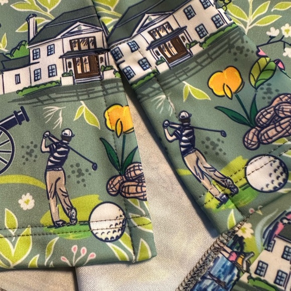 Katherine Way 2X UPF 50+ Botanical Print Sun Golf  Shirt Made USA NWT Stretchy - Picture 10 of 15